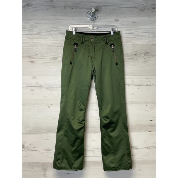 Obermeyer Green Boot Cut Pants - Picture 1 of 15